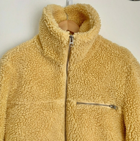 WILFRED FREE Zip-up Teddy Jacket, Size XXS - Picture 4 of 8